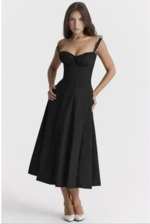 The Flora Corset Midi