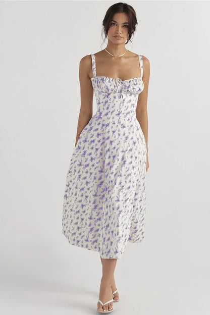 The Flora Corset Midi