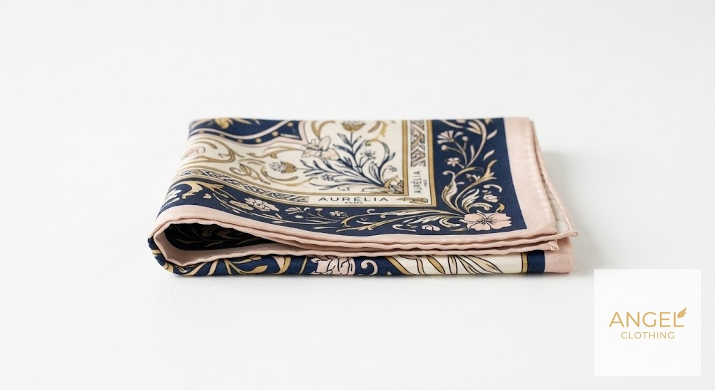 Silk Twill Scarf view 3