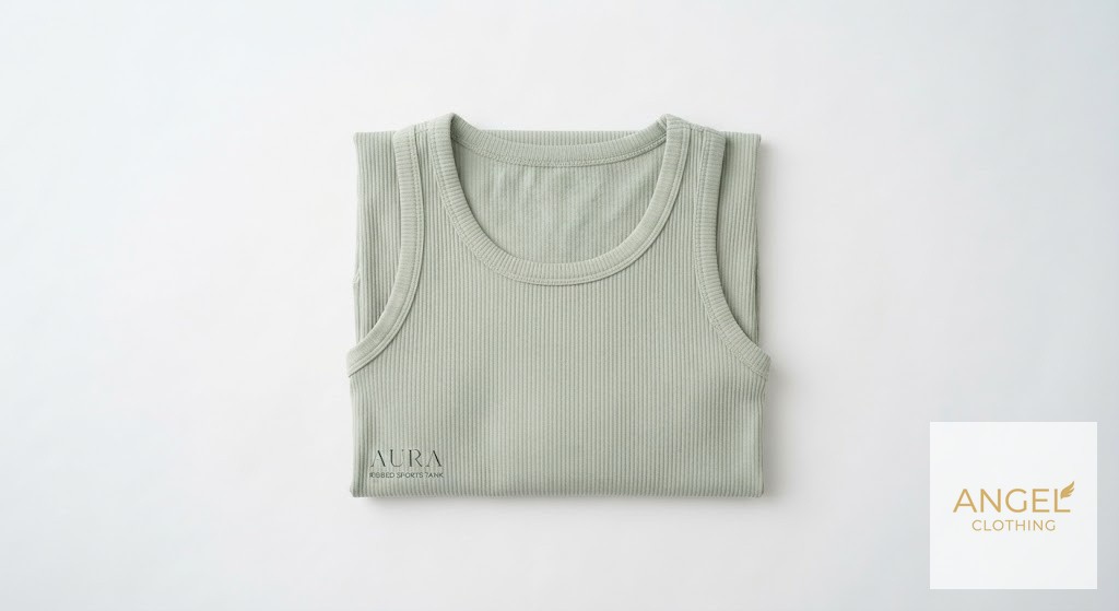 Ribbed Sports Tank view 3