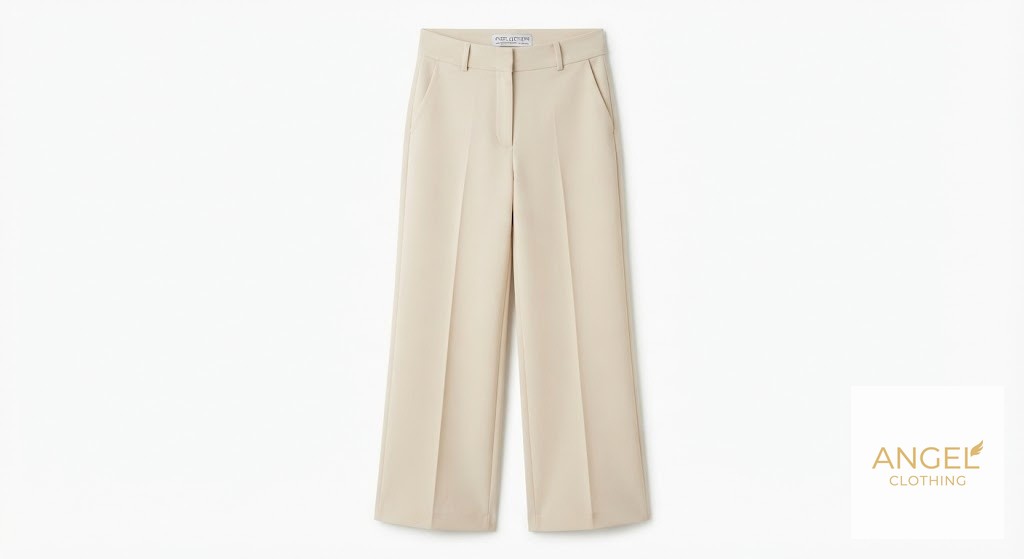 High-Rise Wide-Leg Trousers