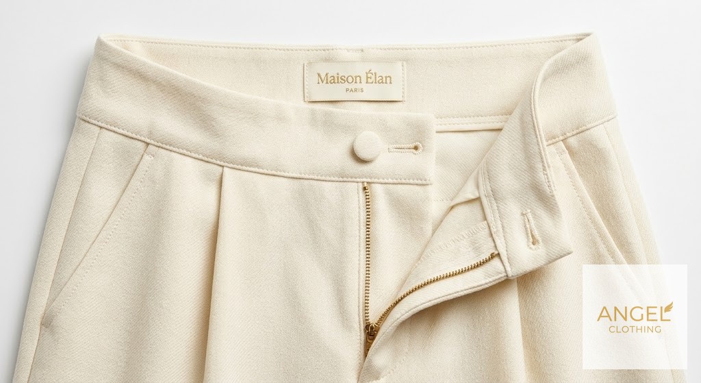 High-Rise Wide-Leg Trousers view 4