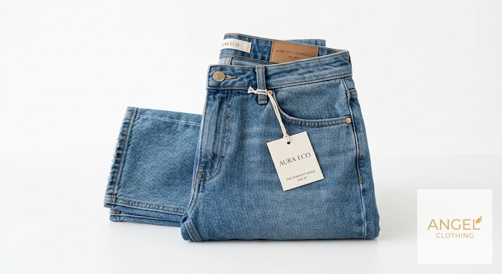 Straight-Leg Ankle Jeans view 3