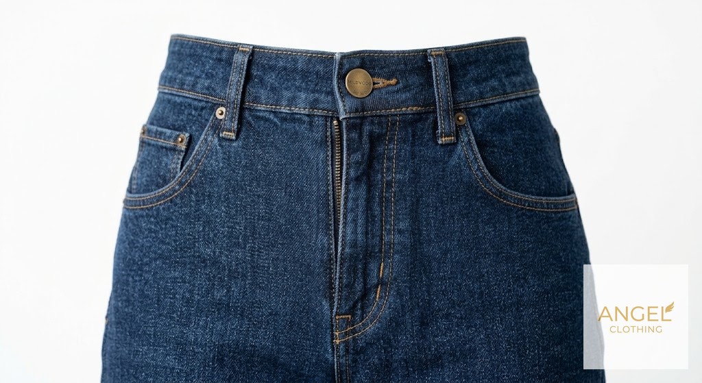 A-Line Denim Skirt view 4