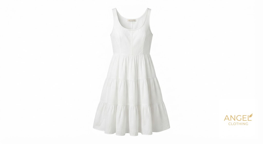 Tiered Cotton Sundress