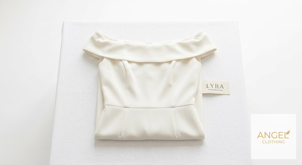 Off-Shoulder Cocktail Dress view 3