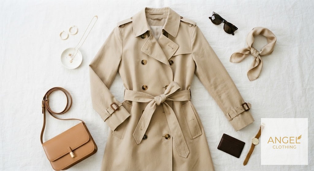 Belted Trench Coat view 6