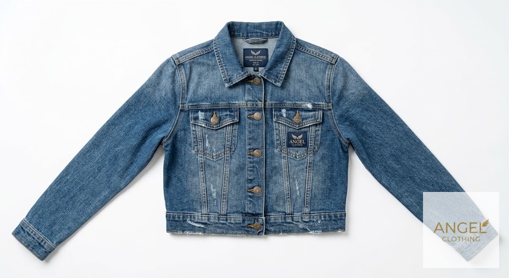 Cropped Denim Jacket