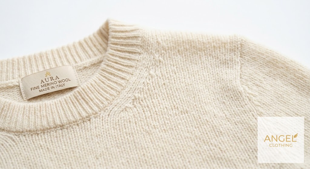 Merino Wool Crewneck Sweater view 4